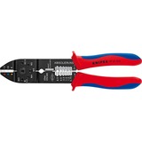 KNIPEX Crimpzange 97 21 215, Crimp-Zange Abisolieren, Crimpen 0,75 - 6,0mm²