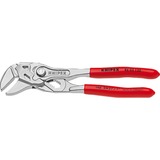 KNIPEX Mini-Zangenset 002072V01, 2-teilig, Zangen-Set rot/schwarz, in Werkzeug-Gürteltasche