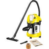 Kärcher Nass-/Trockensauger WD3 Battery Premium gelb/schwarz, ohne Akku und Ladegerät