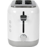 Kenwood kMix Toaster TCX751WH weiß/silber, 900 Watt, für 2 Scheiben Toast