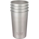 Klean Kanteen Trinkbecher Pint Cup, 473ml edelstahl, 4 Stück