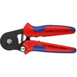 Knipex Crimp-Zange 975314 rot/blau, mit Seiteneinführung