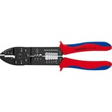 Knipex Crimpzange 97 22 240, Crimp-Zange Abisolieren, Crimpen 0,75 - 6,0mm²
