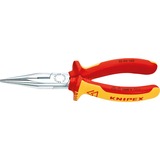 Knipex Flachrundzange 25 06 160 , Greifzange gezahnte Griffflächen