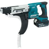 Makita Akku-Magazinschrauber DFR550RTJ, 18Volt schwarz/blau, MAKPAC Gr.3, 2x Li-Ionen-Akku 5,0 Ah