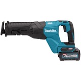 Makita Akku-Reciprosäge JR001GM201 XGT, 40Volt, Säbelsäge blau/schwarz, 2x Li-Ion XGT Akku 4,0Ah, Koffer