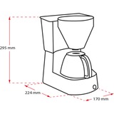 Melitta Easy Top, Filtermaschine schwarz
