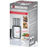 Rommelsbacher Gewürz- & Kaffeemühle EGK 200 edelstahl, 200 Watt