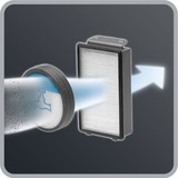 Rowenta Powerline Extreme Cyclonic  RH 8155WA, Bodenstaubsauger schwarz/silber