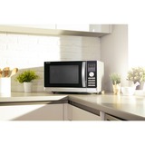 SHARP R843INW, Mikrowelle silber/schwarz
