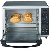 Severin Toastofen TO 2056, Mini-Backofen schwarz/silber