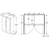 Siemens GS36NAWEP iQ500, Gefrierschrank weiß