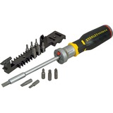 Stanley Bit-Schraubendreher-Set FatMax, 12 Bits, Bit-Satz schwarz/gelb, LED-Beleuchtung