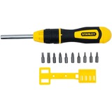 Stanley Bit-Schraubendreher-Set, 10 Bits, Bit-Satz schwarz/gelb