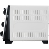 Steba Backofen mit Drehspieß und Umluft KB 27 U.2, Mini-Backofen weiß/schwarz