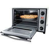 Steba Backofen mit Drehspieß und Umluft KB 27 U.2, Mini-Backofen weiß/schwarz
