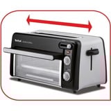 Tefal Toast-Ofen TL 6008, Toaster schwarz/silber, Retail