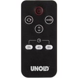 Unold Keramik-Heizlüfter 3D schwarz/kupfer, 1.800 Watt