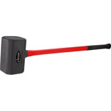 VIGOR Gummihammer 5kg rot/schwarz