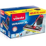 Vileda Wischer ULTRAMAX XL Universal Box, Bodenwischer schwarz/rot