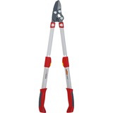 WOLF-Garten Amboss-Astschere Power Cut RS 900 T "Premium Plus" rot/grau, Teleskopstiele 65cm - 90cm