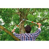 WOLF-Garten Amboss-Astschere Power Cut RS 900 T "Premium Plus" rot/grau, Teleskopstiele 65cm - 90cm