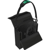 Wera 2go 2 Werkzeug-Container, Tasche schwarz, mit Tragegriff und Schultergurt