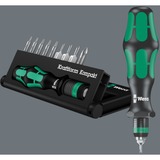 Wera Bit-Set Kraftform Kompakt 12, Bit-Satz inkl. Kunststoffhalter, aufstellbar