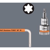 Wera Winkelschlüsselsatz 3967/9 TX SXL Multicolour HF Stainless 1, Schraubendreher Edelstahl, mit Halteclip