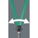 Wera Winkelschlüsselsatz 967 SPKL/9 Sechsrund, Schraubendreher mit Halteclip, mit Magnetisiergerät