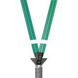 Wera Winkelschraubendreher Satz 950 PKL/9 SM N chrom, mit Halteclip