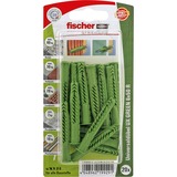 fischer Universaldübel UX GREEN 6x50 R K grün, 20 Stück