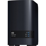 WD My Cloud EX2 Ultra 16 TB, NAS schwarz, WDBVBZ0160JCH