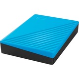 WD My Passport 4 TB, Externe Festplatte blau, Micro-USB-B 3.2 Gen 1