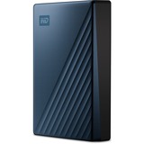 WD My Passport Ultra 5 TB, Externe Festplatte blau/schwarz, USB-C 3.2 Gen 1