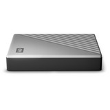 WD My Passport Ultra for Mac 5 TB, Externe Festplatte silber/schwarz, USB-C 3.2 Gen 1