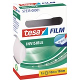 tesa tesafilm invisible, 1 Rolle, 19mm, Klebeband transparent, 10 Meter