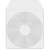 MediaRange CD/DVD Plastikhüllen, Schutzhülle 50 Stück, Bulk