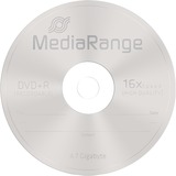 MediaRange DVD+R 4,7 GB, DVD-Rohlinge 16fach, 100 Stück