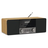 TechniSat DIGITRADIO 3 eiche/schwarz, DAB, UKW, Bluetooth