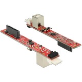 DeLOCK Konverter Slim SATA 13 Pin > USB 2.0 Typ B Buchse 