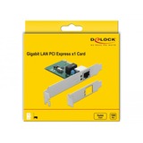 DeLOCK PCIe x1 Karte auf 1 x Gigabit LAN, LAN-Adapter 