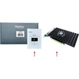 HighPoint SSD7505 PCIe 4.0 > 4x M.2 NVMe SSD, RAID-Karte 