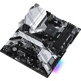 ASRock B550 Pro4, Mainboard schwarz/silber