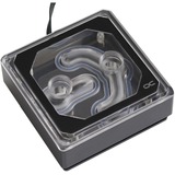 Alphacool Eisblock XPX Aurora Edge Acryl Black, CPU-Kühler transparent/schwarz