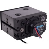 Alphacool Eisfach, Ausgleichsbehälter schwarz, Single Laing D5