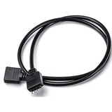 EKWB RGB Verlängerungskabel 4-Pin schwarz, 51cm