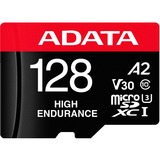 ADATA High Endurance 128 GB microSDXC, Speicherkarte UHS-I U3, Class 10, V30, A2