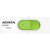 ADATA UV320 32 GB, USB-Stick weiß/grün, USB-A 3.2 Gen 1