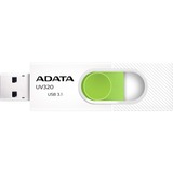 ADATA UV320 64 GB, USB-Stick weiß/grün, USB-A 3.2 Gen 1